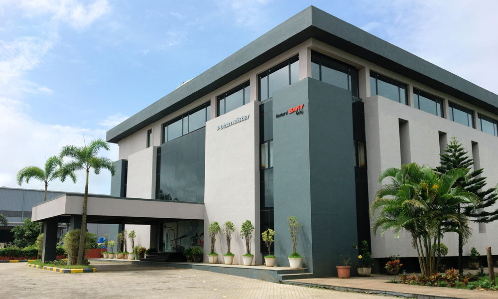 Aerial picture of Putzmeister COncrete Maschines Pvt. Ltd.