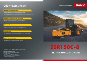 SSR150 Broşür TR
