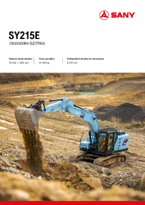 SANY SY215E Catalogo ES