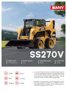 SANY SS270V Brochure AU