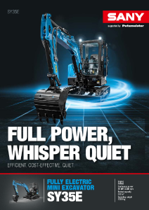 SANY SY35E Brochure AU