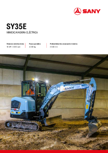 SANY SY35E Catalogo ES