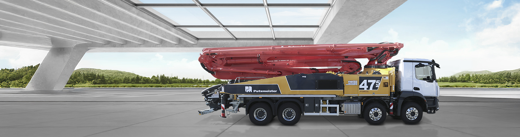 Putzmeister Truck-Mounted Concrete Pumps