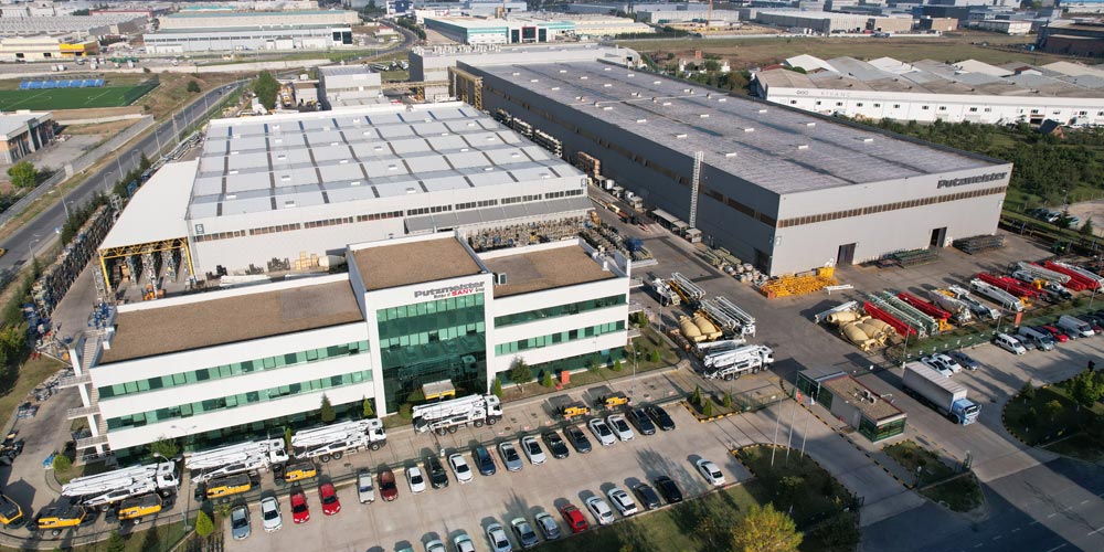 Aerial picture of Putzmeister Makine Sanayi ve Tic. A.S.